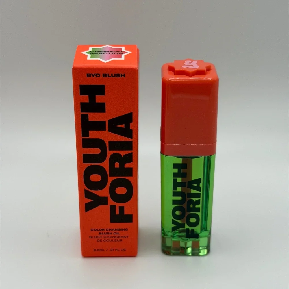 Youthforia BYO Blush Color Changing Blush Oil Chemical Reaction 6.5ml NEW NIB